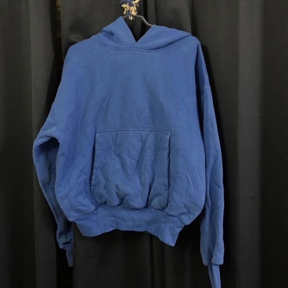 Blue double layere Yeezy GAP Hoodie
